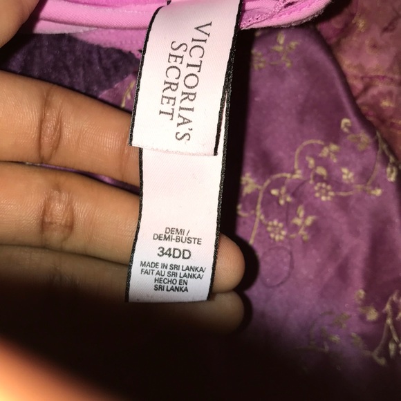 Victoria Secret Poke A Dot Bra (34DD) - Picture 2 of 2